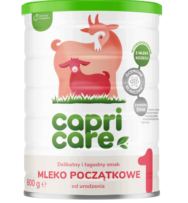 Capricare 1, mleko początkowe, 800 g