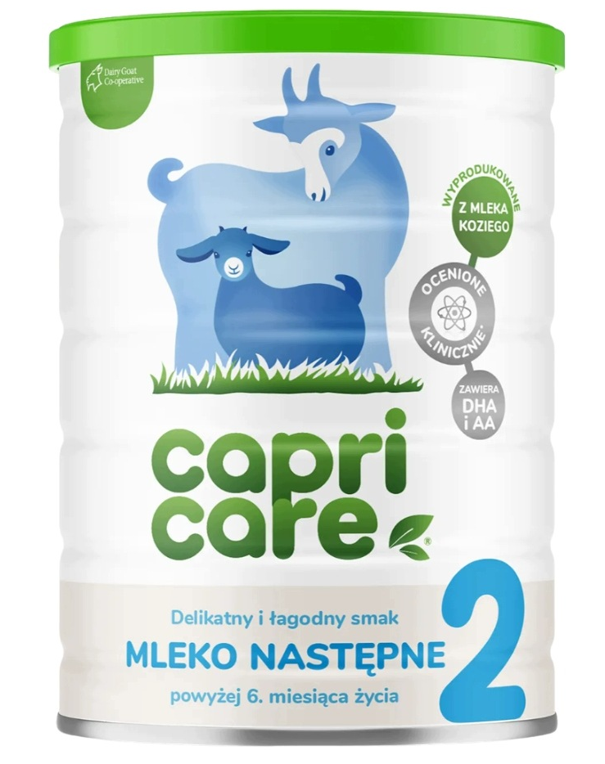 Capricare 2 mleko następne, 800 g