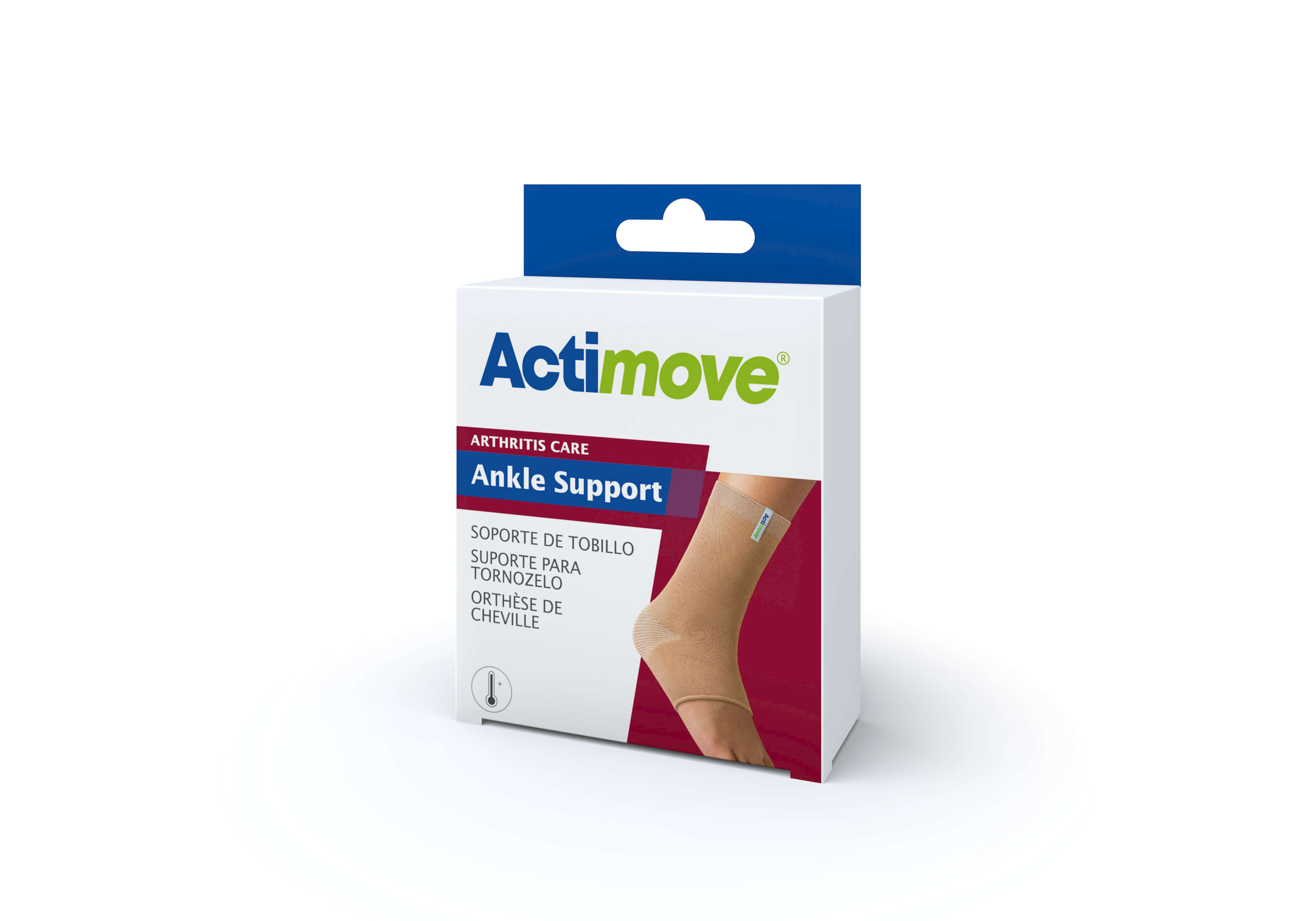 Actimove Ankle Support Ac, opaska stawu skokowego dla osób z zapaleniem stawów, rozmiar L, 1 szt.