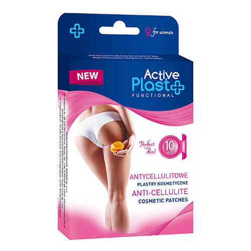 Active Plast, plastry antycellulitowe, 10 szt.