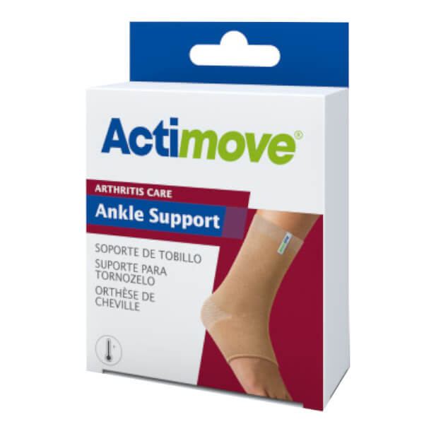 Actimove Ankle Support, opaska stawu skokowego BEIGE M, 1 szt.