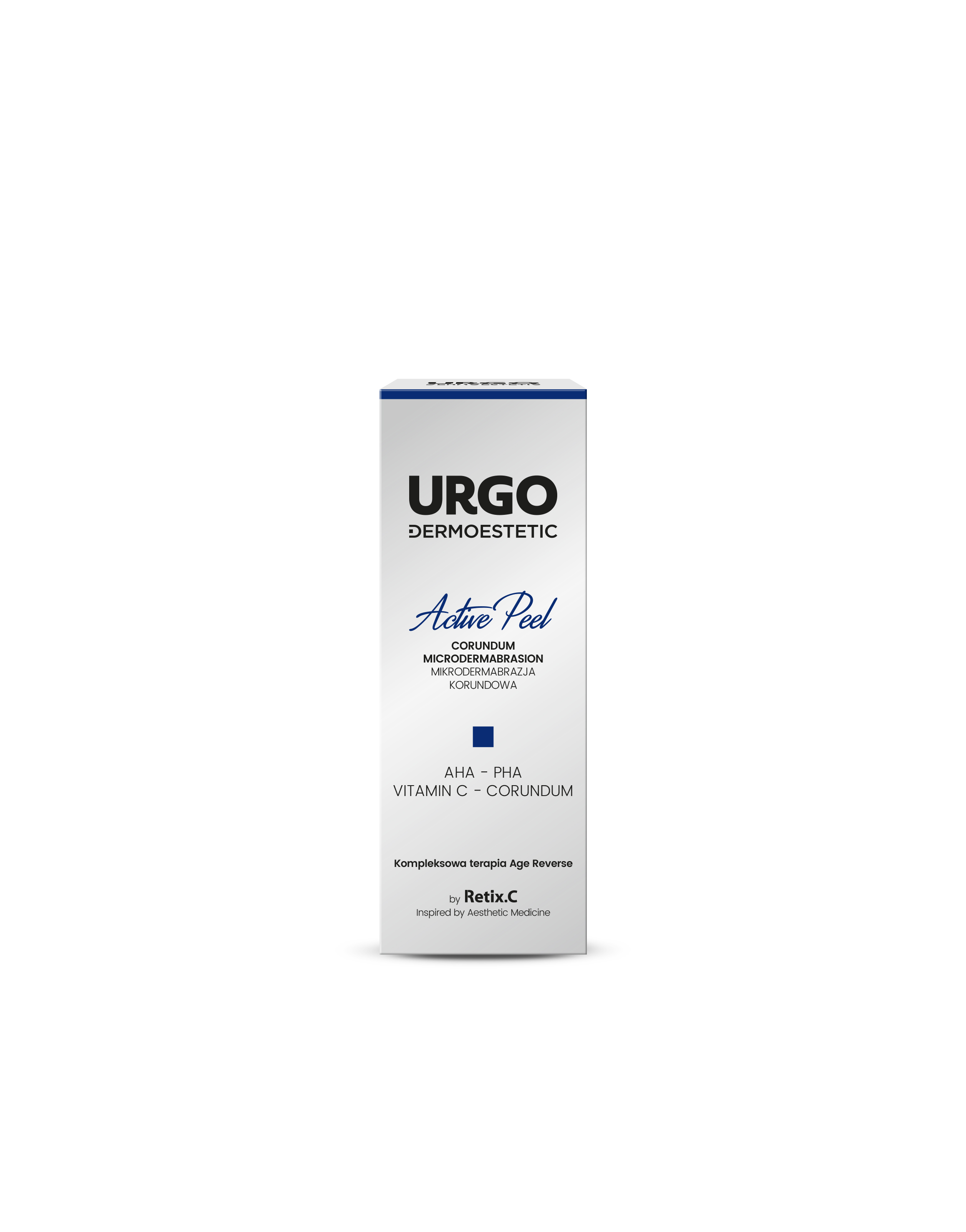 URGO DERMOESTETIC Active Peel, korundowy peeling aktywujący do mikrodermabrazji, 50 ml