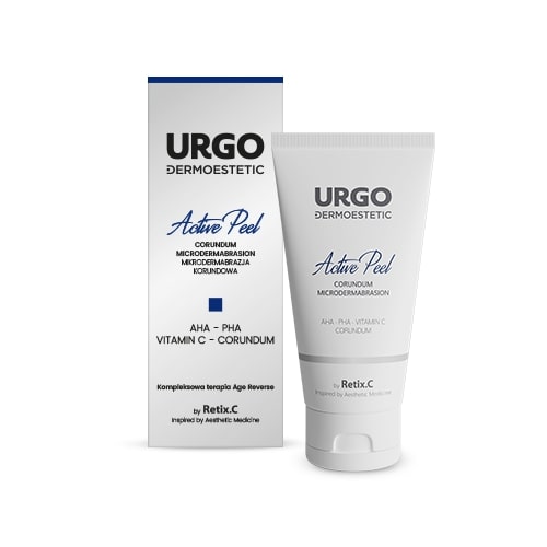 URGO DERMOESTETIC Active Peel, korundowy peeling aktywujący do mikrodermabrazji, 50 ml