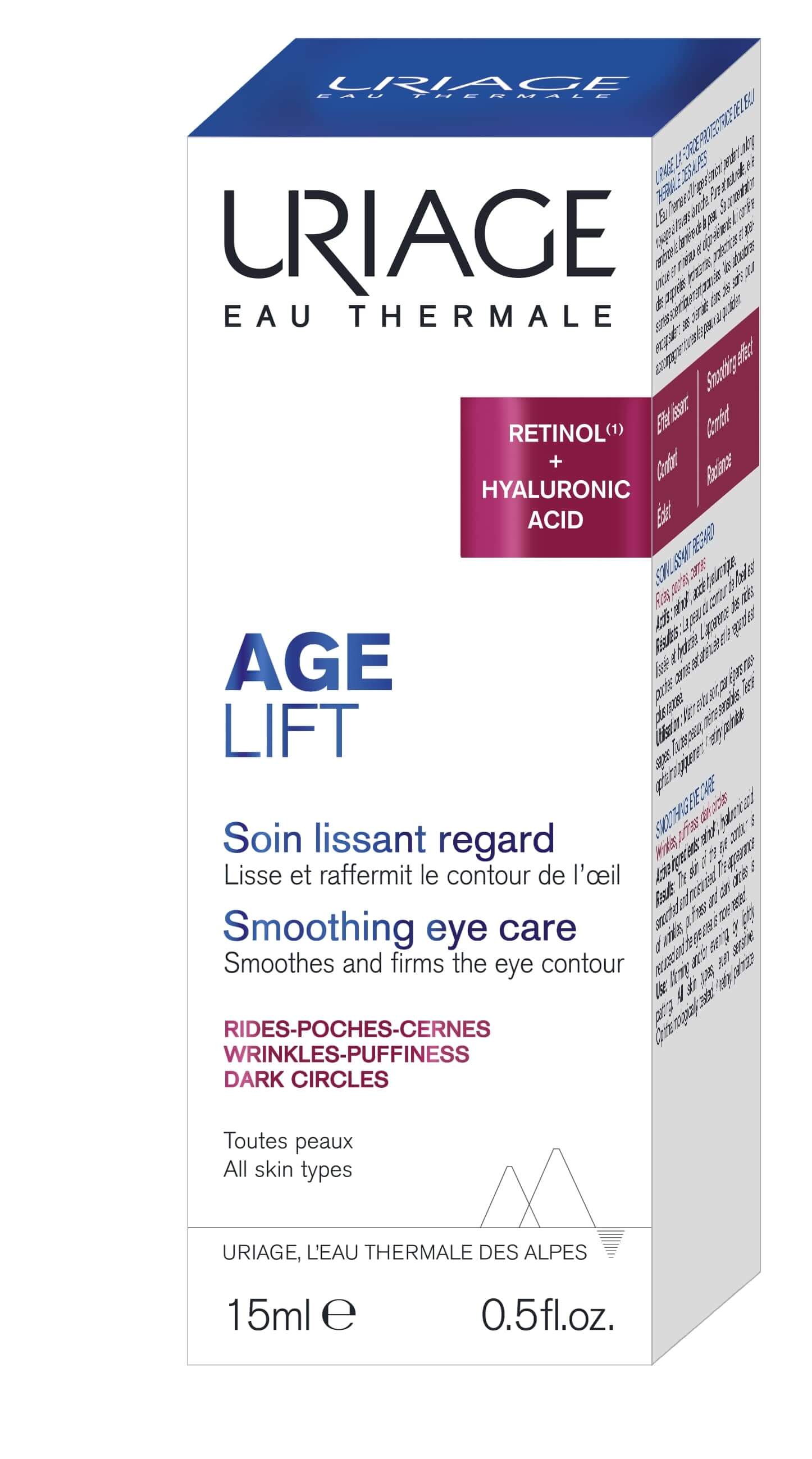 URIAGE Age Lift, krem do skóry wokół oczu, 15 ml