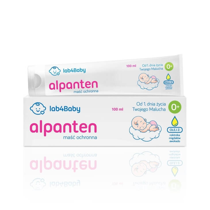 Alpanten, maść ochronna dla dzieci od 1 dni życia, 100 ml