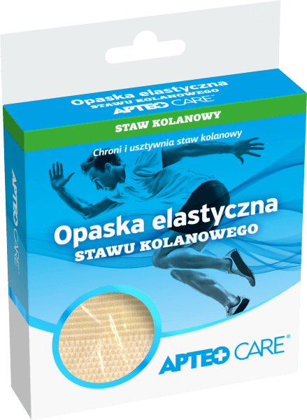 Opaska elastyczna APTEO CARE, do usztywniania stawu kolanowego, 1 szt.