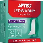 Przylepiec Jedwabny APTEO 5 m x 12,5 mm, 1 szt.