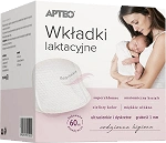 Wkładki laktacyjne APTEO dla kobiet karmiących, 60 szt.