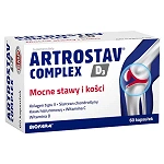 Artrostav Complex D3 kapsułki z kolagenem, 60 szt.