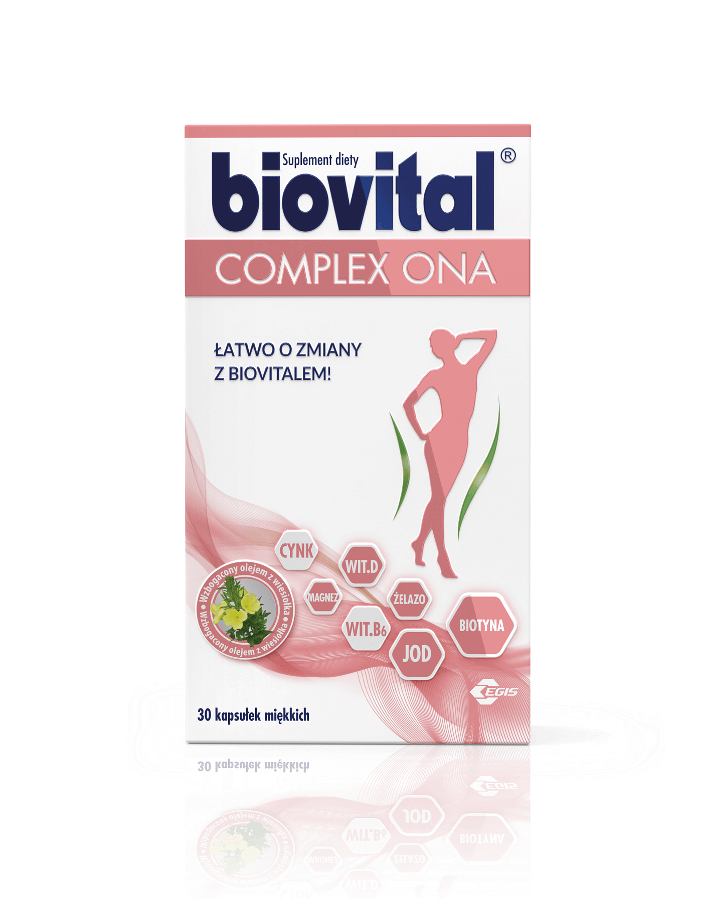 Biovital Complex ONA , kapsułki z witaminami i minerałami dla kobiet, 30 szt.