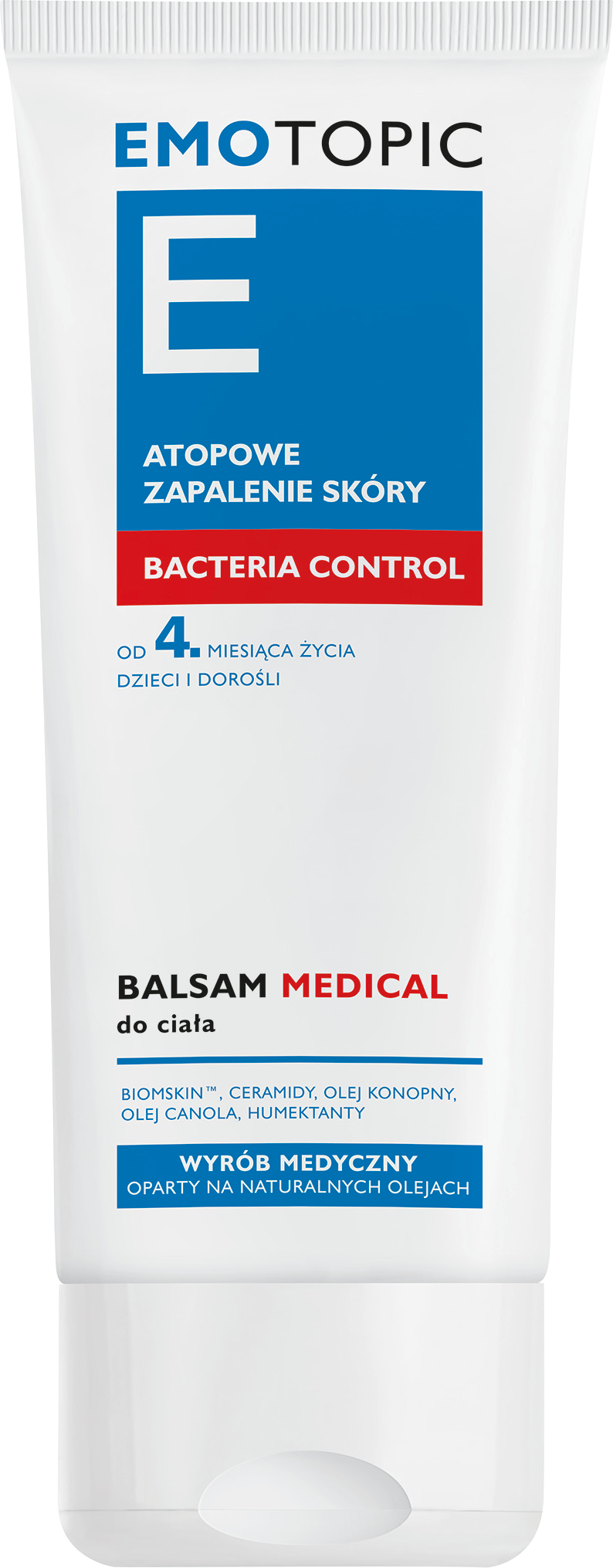 Emotopic balsam do ciała do stosowania przy atopowym zapaleniu skóry, 200 ml