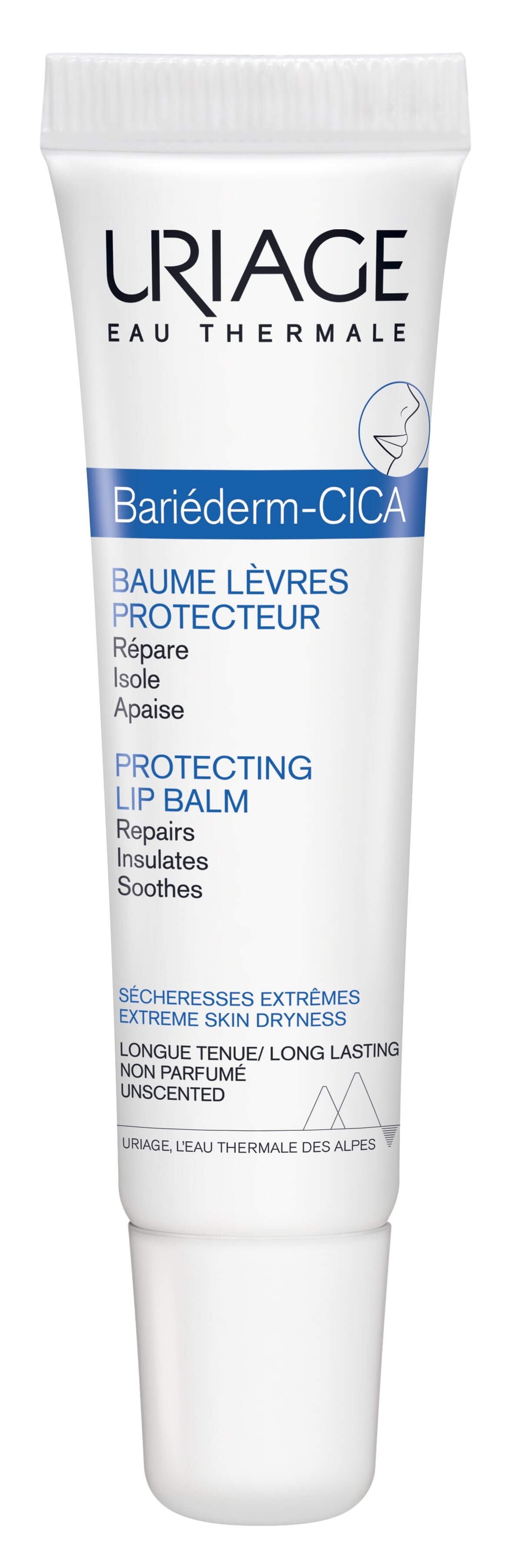 URIAGE Bariderm-Cica, balsam do spierzchniętych ust, 15 ml