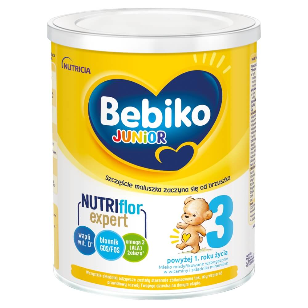 Bebiko Junior 3, mleko modyfikowane dla dzieci powyżej 1. roku życia, 700 g