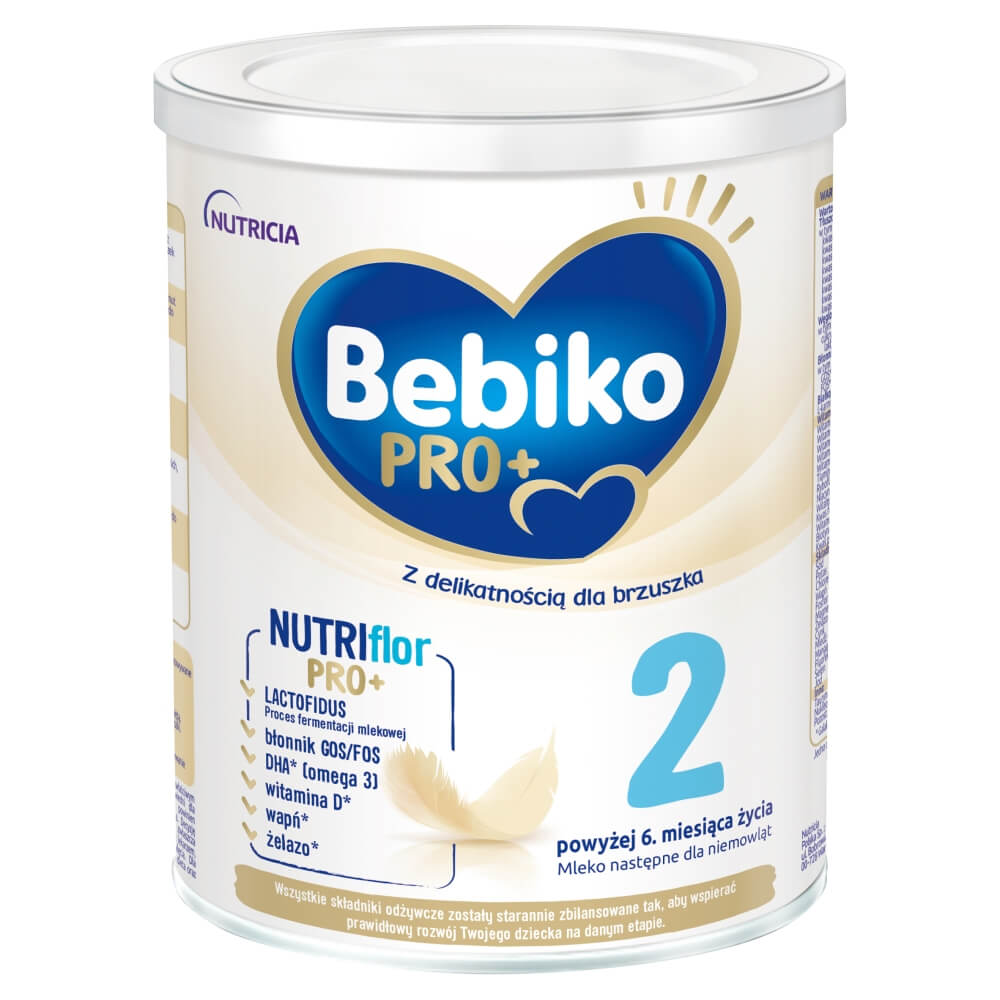 Bebiko Pro+ 2 , proszek mleko następne dla niemowląt powyżej 6 miesiąca życia, 700 g