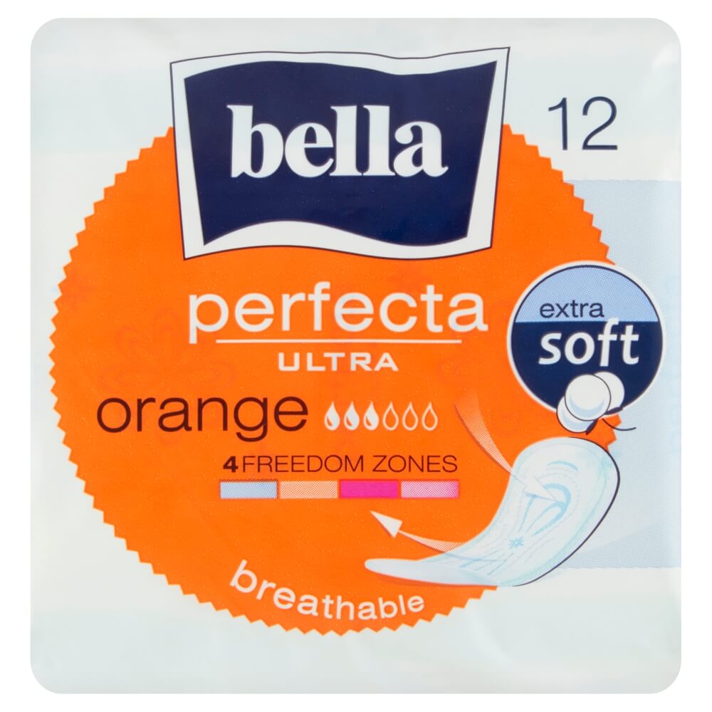 BELLA PERFECTA Ultra Orange , podpaski, 12 szt.