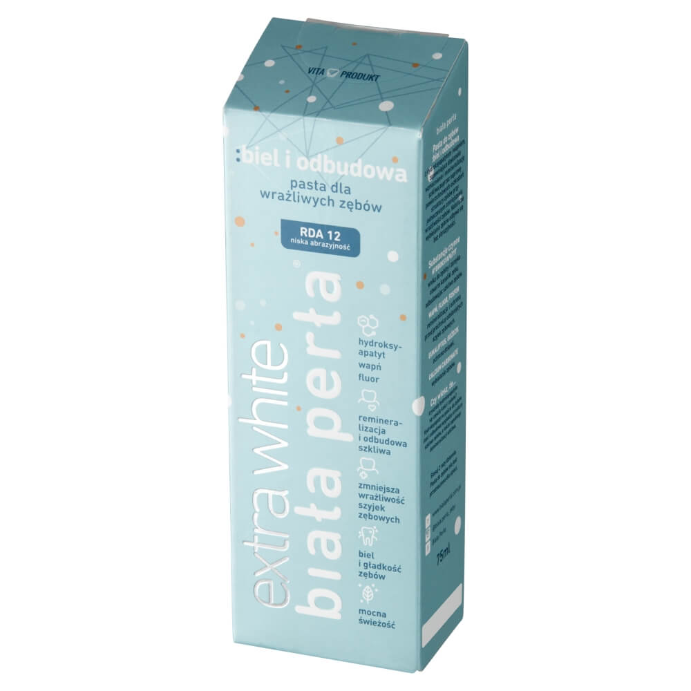 Biała Perła, pasta do wrażliwych zębów, 75 ml