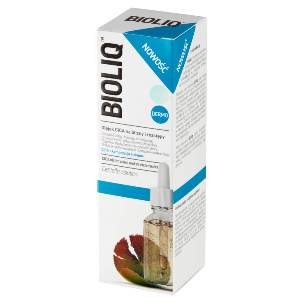 Bioliq Dermo, olejek CICA na blizny i rozstępy, 30 ml