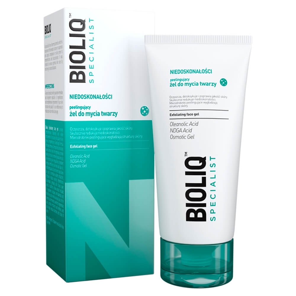 Bioliq Specialist, żel peelingujący do mycia twarzy, 125 ml