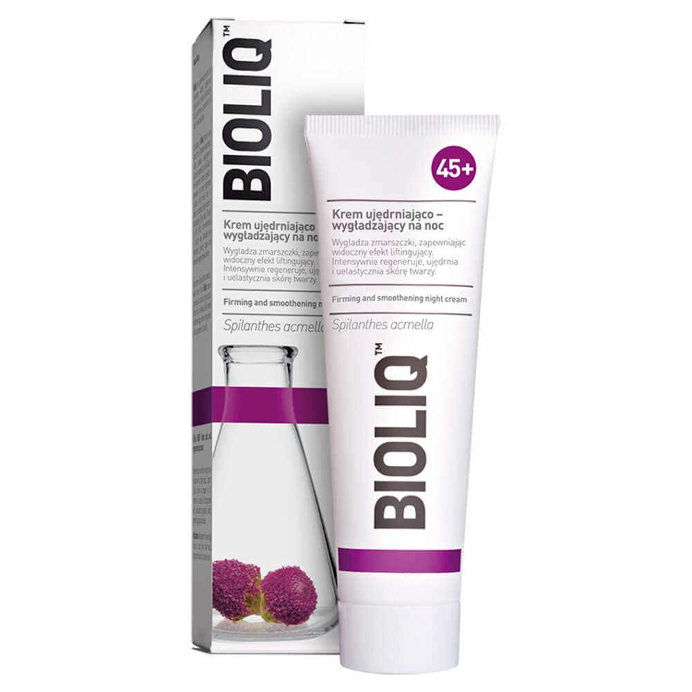 Bioliq 45+, krem ujędrniająco wygładzający na noc , 50 ml