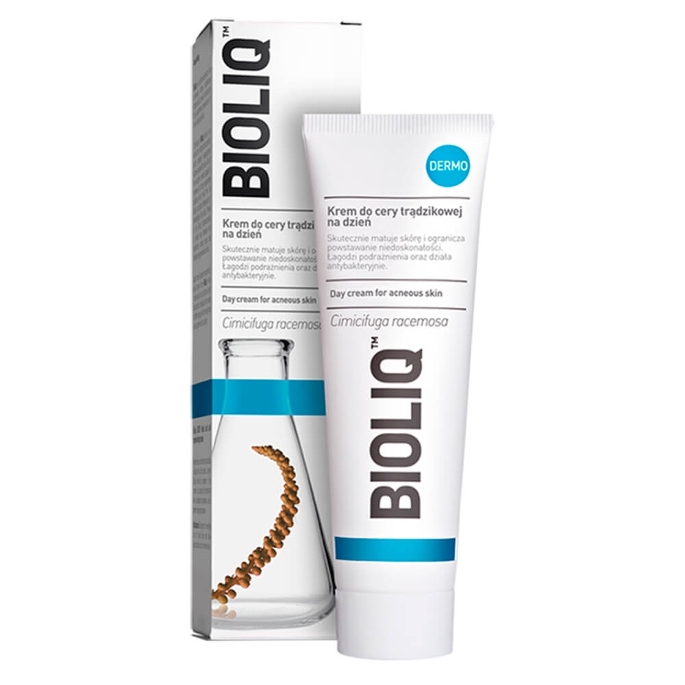 Bioliq Dermo, krem do cery trądzikowej na dzień, 50 ml