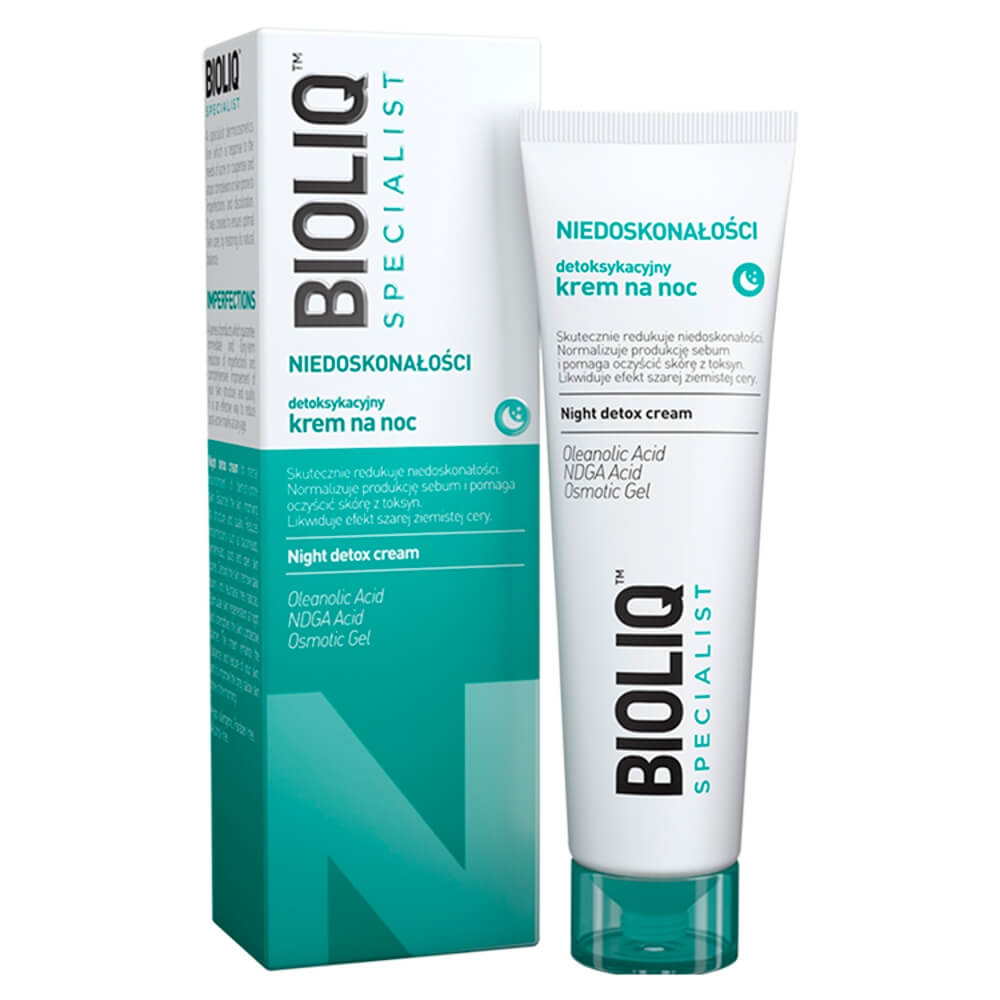 Bioliq Specialist, detoksykacyjny krem na noc, 30 ml