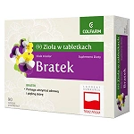 Bratek tabletki ze składnikiem pomocnym w utrzymaniu zdrowej i pięknej skóry, 90 szt.