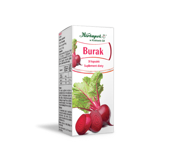 Burak, kapsułki, 30 szt.