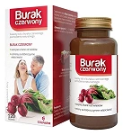 Burak czerwony tabletki ze składnikiem na wzmocnienie i odżywienie organizmu, 120 szt.
