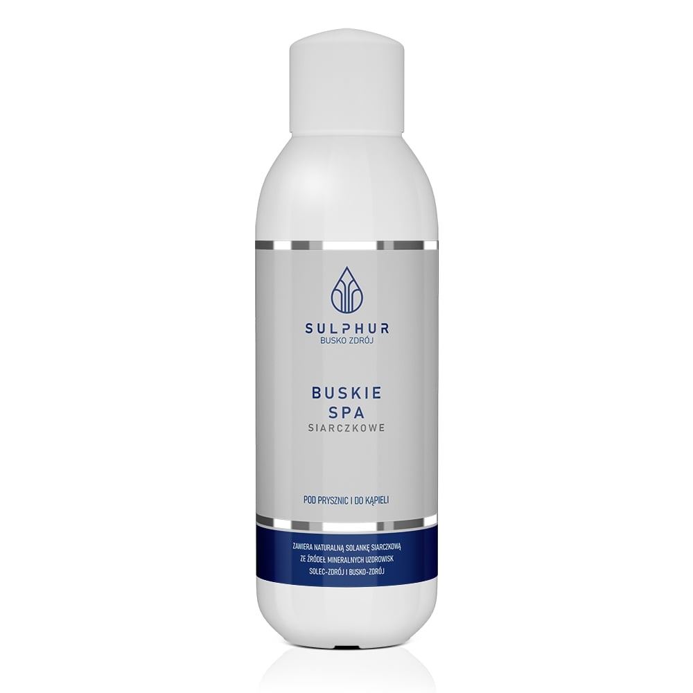 Sulphur Buskie SPA Siarczkowe, pod prysznic i do kąpieli, 500ml