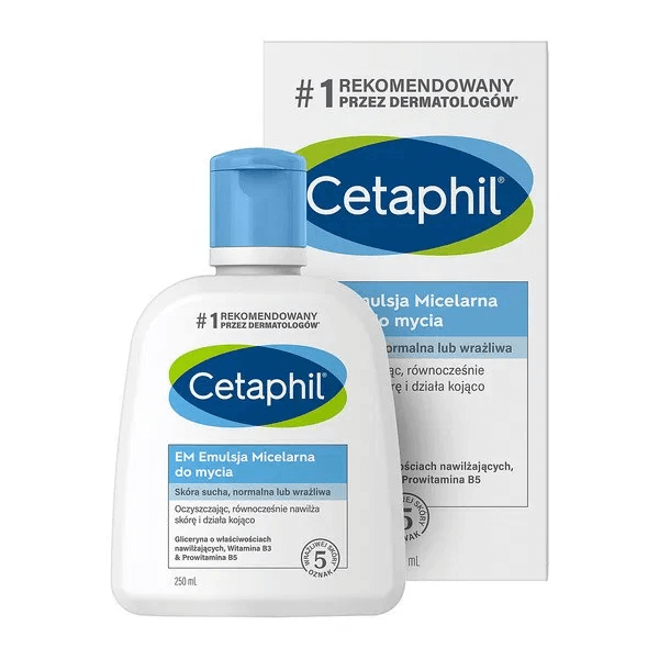 Cetaphil Em, emulsja micelarna do mycia, 250 ml