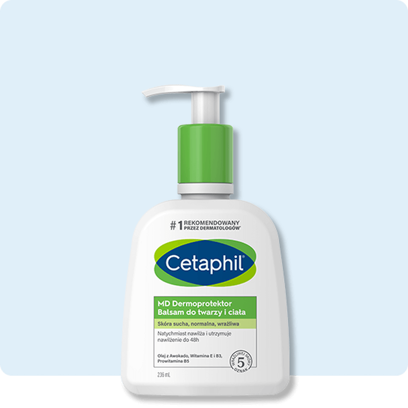 Cetaphil Md Dermoprotektor, balsam do skóry suchej twarzy i ciała, 236 ml