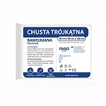 Chusta Trójkątna bawełniana niejałowa 96 x 96 x 136 cm, 1 szt.