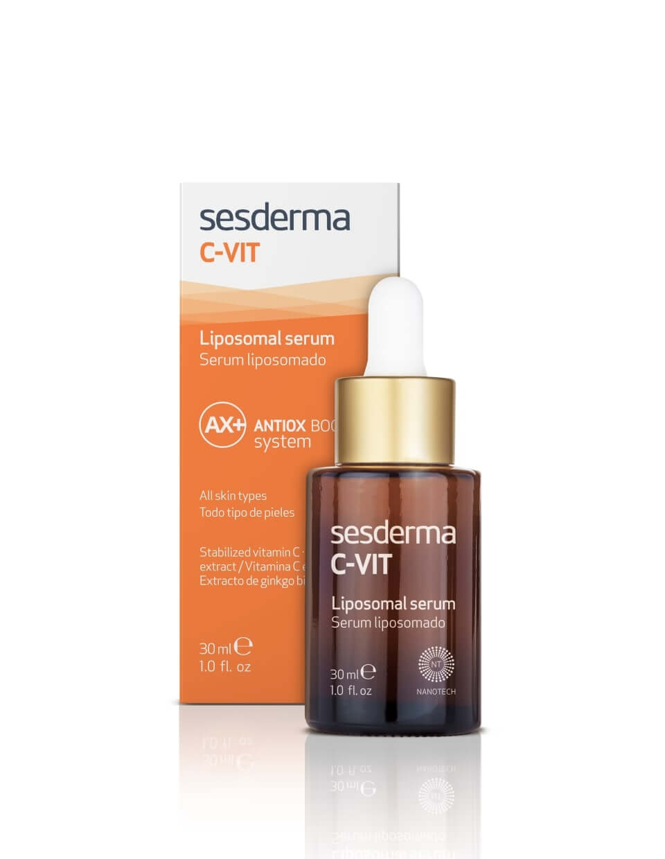 SESDERMA C-VIT, serum liposomalne do każdego rodzaju skóry twarzy, 30 ml
