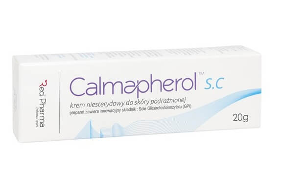 CALMAPHEROL S.C krem niesterydowy do skóry podrażnionej, 20 g