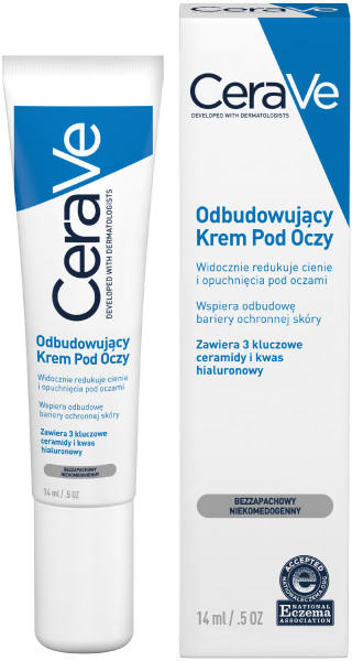 CeraVe, Odbudowujący krem pod oczy, 14 ml