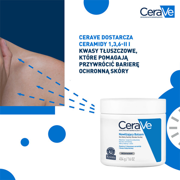 CeraVe, Nawilżający balsam, 454 g