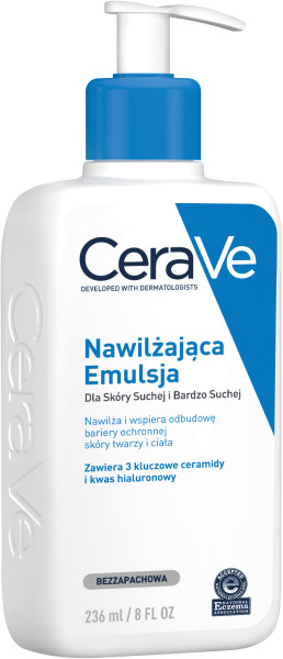 CeraVe Nawilżająca Emulsja, Dla Skóry Suchej i Bardzo Suchej, 236 ml