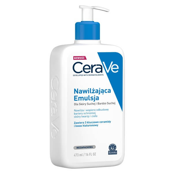 CERAVE Nawilżająca Emulsja , dla skóry suchej, 473 ml