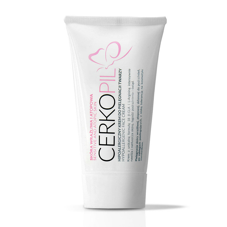 CERKOPIL , krem hipoalergiczny do pielęgnacji skóry wrażliwej i atopowej, 50 ml