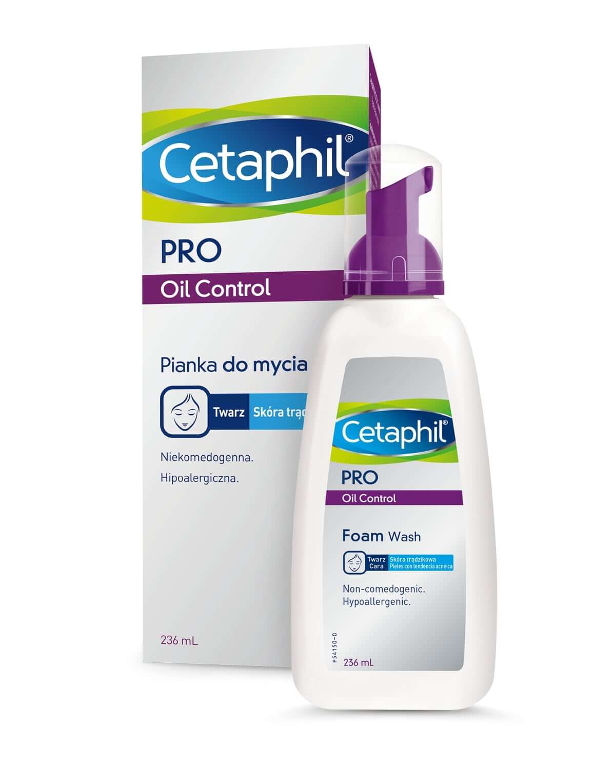 Cetaphil PRO Oil Control, pianka do mycia twarzy, 236 ml