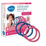 CICHO wSZA Gumki do włosów zapobiegająca wszom, 1 opakowanie (4 szt.)