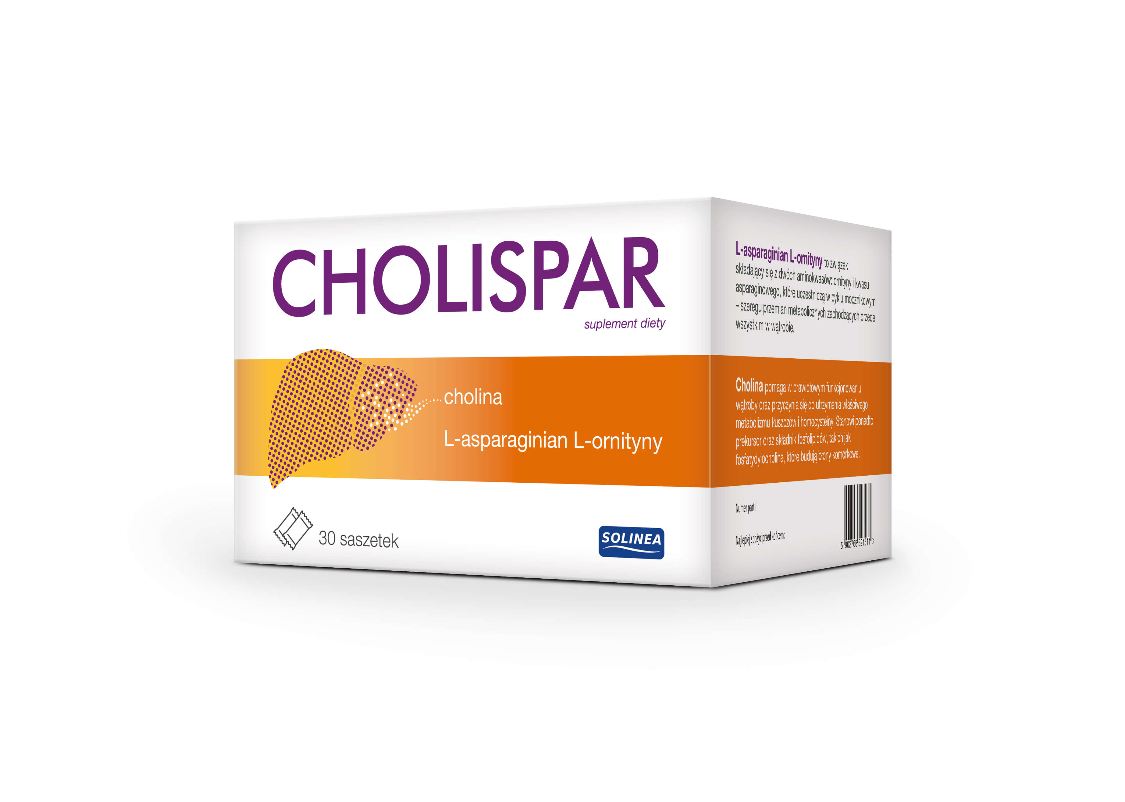 Cholispar, proszek w saszetkach, 30 szt.