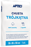 Chusta trójkątna APTEO z bawełny, 1 szt.