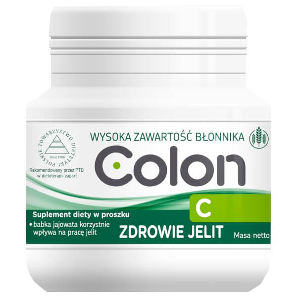 Colon C, proszek ze składnikami wspierającymi zdrowie jelit, 100 mg