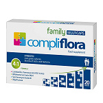 Compliflora Family MULTICAPS synbiotyk, 20 szt.