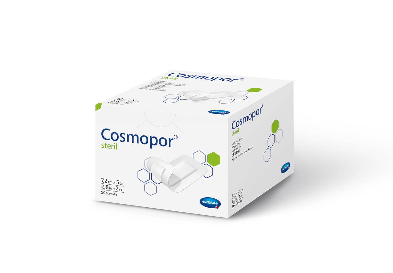 COSMOPOR steril, opatrunek 7,2 x 5 cm, 50 szt.