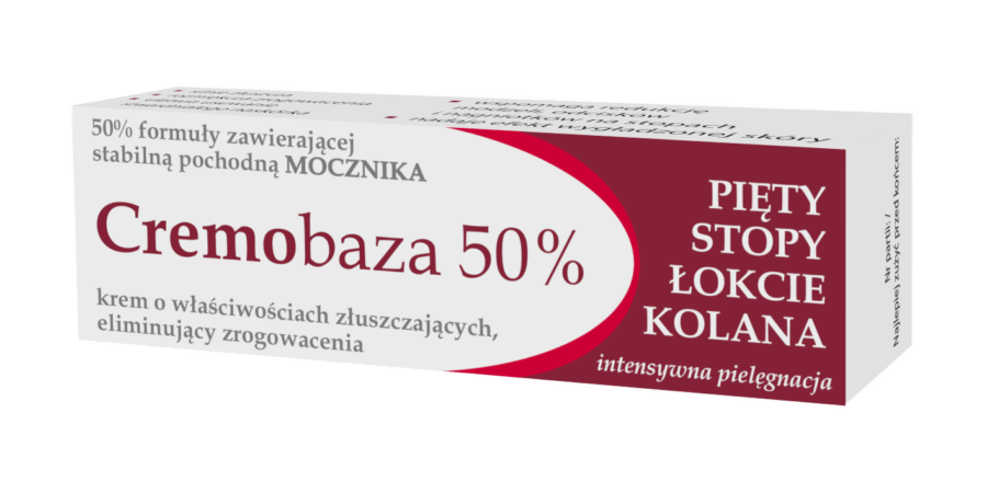 Cremobaza 50%, krem złuszczający, eliminujący zrogowacenia, 30 g