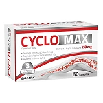 CycloMAX kapsułki ze składnikami pomagającymi zmniejszyć obrzęki nóg, 60 szt.