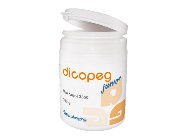 Dicopeg Junior , proszek o działaniu przeczyszczającym, 100 g