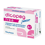 Dicopeg Junior Free  proszek w saszetkach na zaparcia dla dzieci, 14 szt.